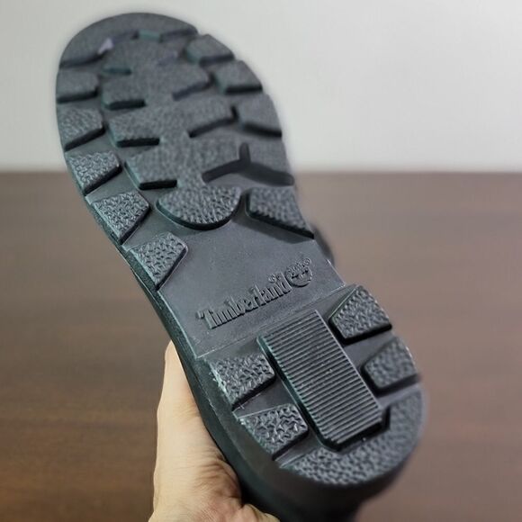 Timberland Premium Black Leather Boots Waterproof - Picture 10 of 12